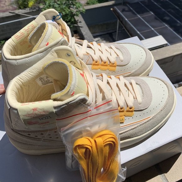 ?Size 9.5 -NDS Air Jordan 2 Retro SP Union Rattan DN3802-200 main image 6